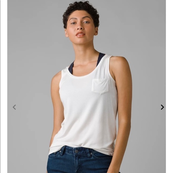 PrAna Foundation Scoop Neck Tank - Picture 1 of 11